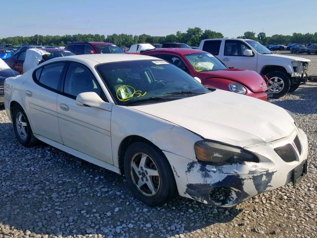 2G2WS522441160199 - 2004 PONTIAC GRAND PRIX WHITE photo 1