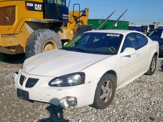 2G2WS522441160199 - 2004 PONTIAC GRAND PRIX WHITE photo 2