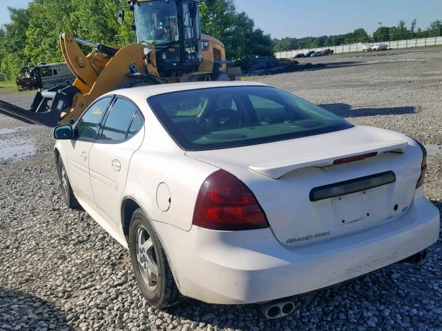 2G2WS522441160199 - 2004 PONTIAC GRAND PRIX WHITE photo 3