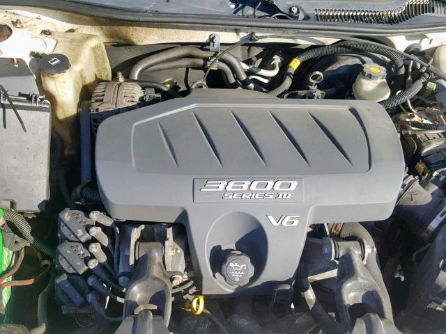 2G2WS522441160199 - 2004 PONTIAC GRAND PRIX WHITE photo 7