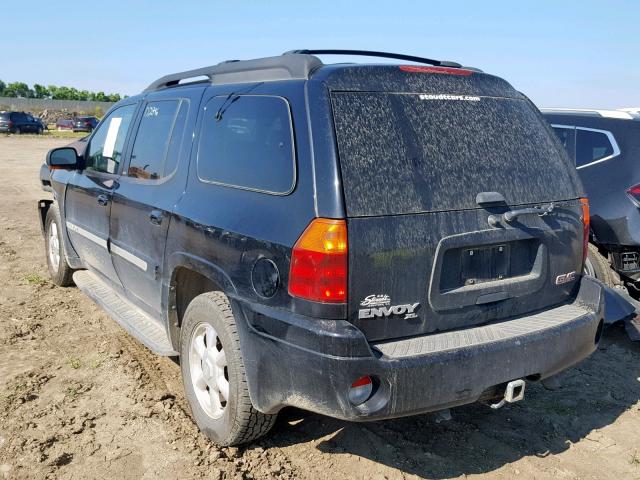 1GKET16S936199549 - 2003 GMC ENVOY XL BLACK photo 3