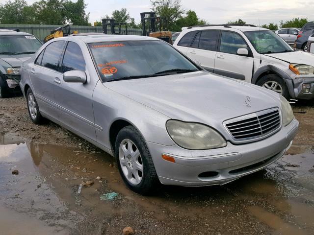 WDBNG75J6YA077925 - 2000 MERCEDES-BENZ S 500 SILVER photo 1