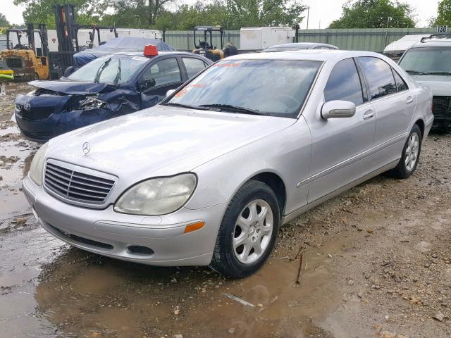 WDBNG75J6YA077925 - 2000 MERCEDES-BENZ S 500 SILVER photo 2