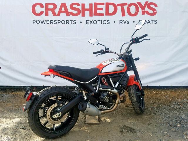 ML0KAFPM5KT015872 - 2019 DUCATI SCRAMBLER ORANGE photo 12