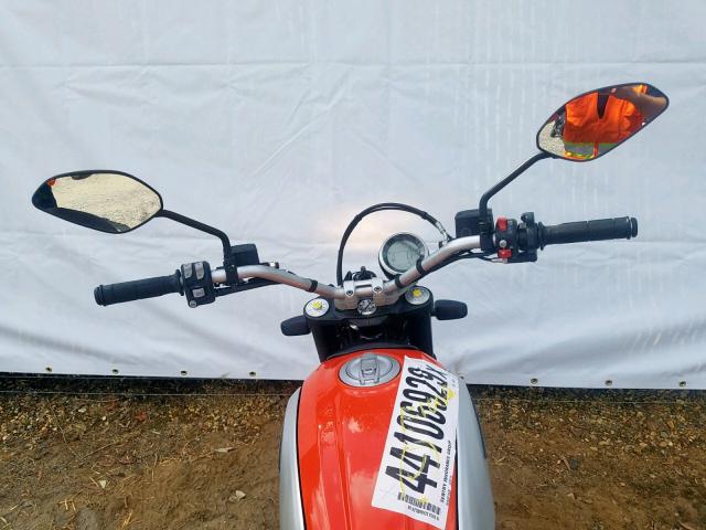 ML0KAFPM5KT015872 - 2019 DUCATI SCRAMBLER ORANGE photo 8