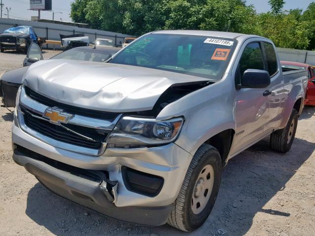 1GCHSBEA6H1276828 - 2017 CHEVROLET COLORADO SILVER photo 2