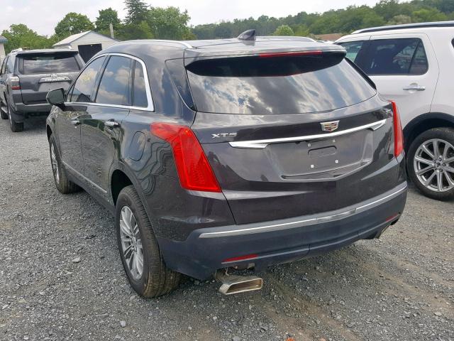 1GYKNBRS5HZ118413 - 2017 CADILLAC XT5 LUXURY CHARCOAL photo 3