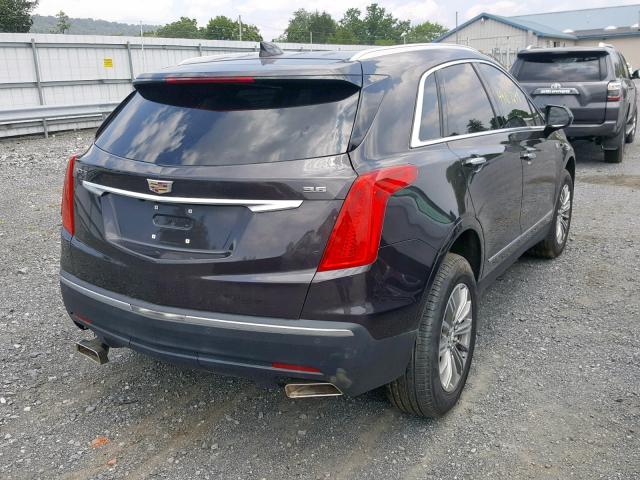 1GYKNBRS5HZ118413 - 2017 CADILLAC XT5 LUXURY CHARCOAL photo 4