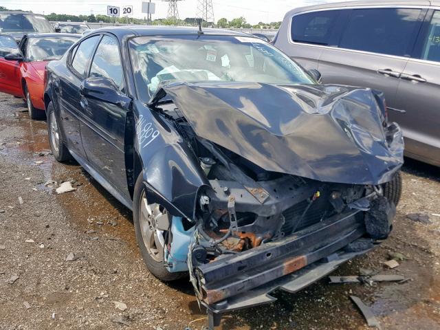 2G2WP522X51216889 - 2005 PONTIAC GRAND PRIX BLACK photo 1