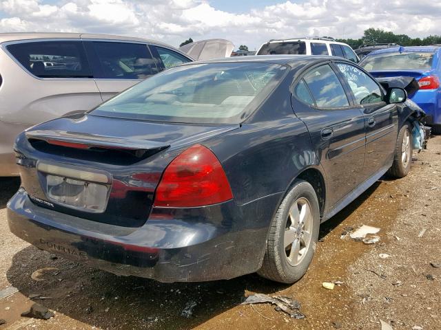 2G2WP522X51216889 - 2005 PONTIAC GRAND PRIX BLACK photo 4