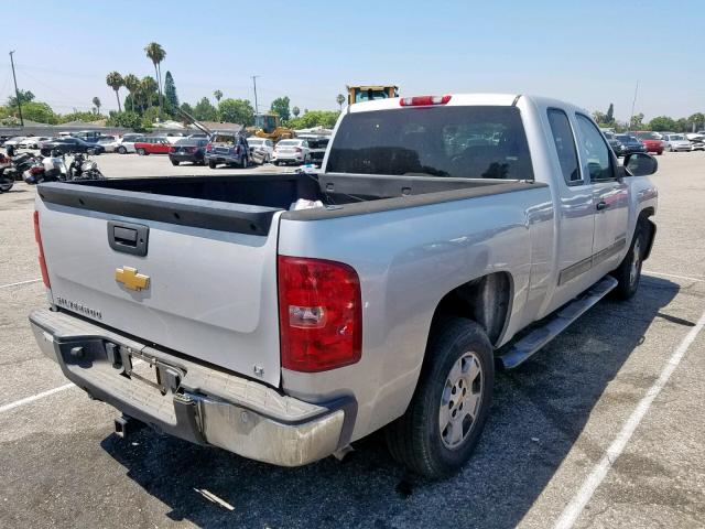 1GCRCSE07DZ142995 - 2013 CHEVROLET SILVERADO SILVER photo 4