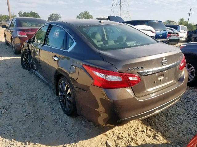 1N4AL3AP0HC172943 - 2017 NISSAN ALTIMA 2.5 BROWN photo 3