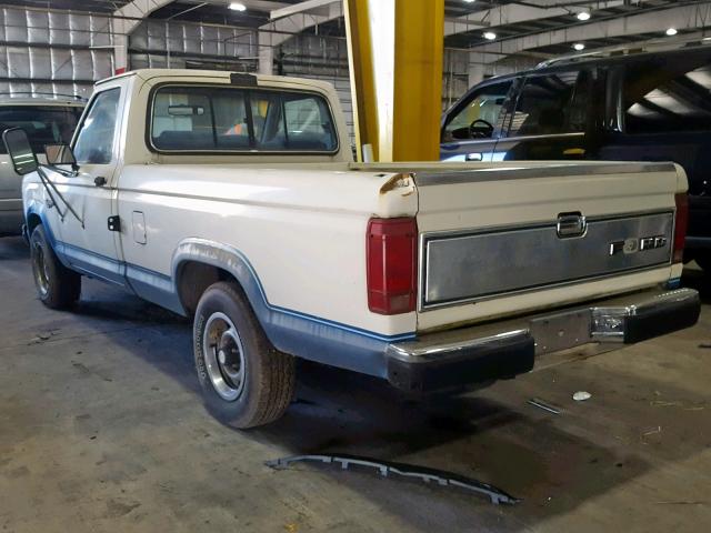 1FTBR10T5JUB04783 - 1988 FORD RANGER WHITE photo 3