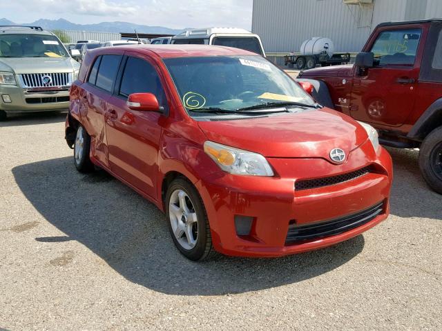 JTKKUPB42D1035489 - 2013 TOYOTA SCION XD RED photo 1