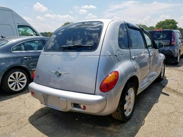 3C4FY58B24T256574 - 2004 CHRYSLER PT CRUISER SILVER photo 4