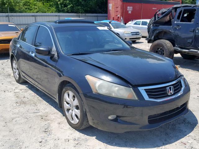 1HGCP36888A066083 - 2008 HONDA ACCORD EXL BLACK photo 1