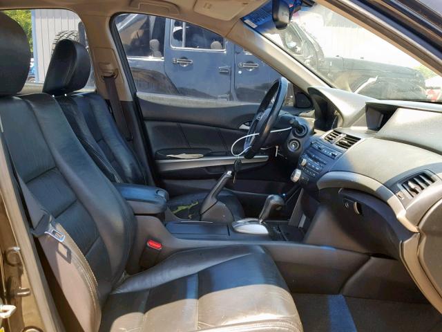 1HGCP36888A066083 - 2008 HONDA ACCORD EXL BLACK photo 5