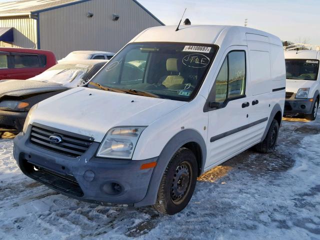 NM0LS7AN2DT140885 - 2013 FORD TRANSIT CO WHITE photo 2