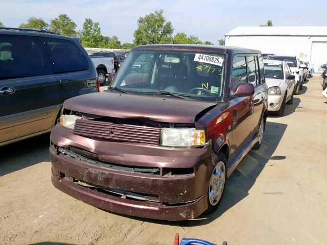 JTLKT324164030969 - 2006 TOYOTA SCION XB 紫色 照片 2