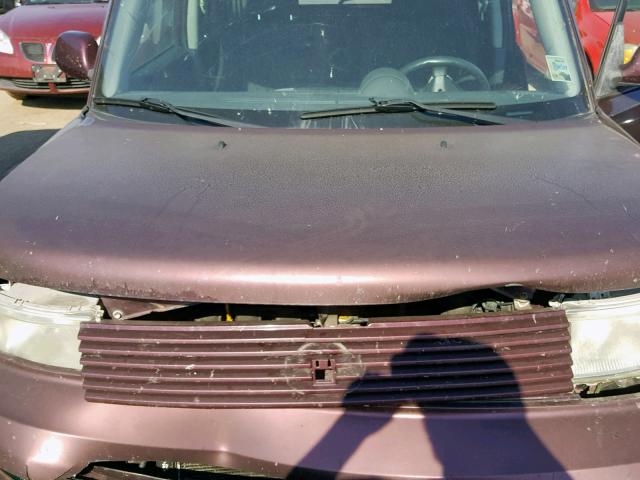 JTLKT324164030969 - 2006 TOYOTA SCION XB 紫色 照片 7