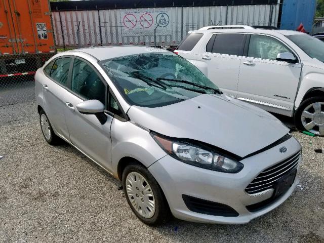 3FADP4AJ1FM145975 - 2015 FORD FIESTA S SILVER photo 1