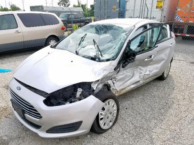 3FADP4AJ1FM145975 - 2015 FORD FIESTA S SILVER photo 9