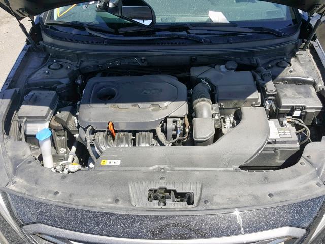 5NPE34AF4HH442527 - 2017 HYUNDAI SONATA SPO BLACK photo 7