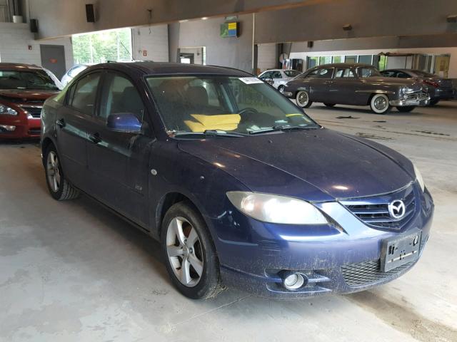 JM1BK323141197420 - 2004 MAZDA 3 S BLUE photo 1