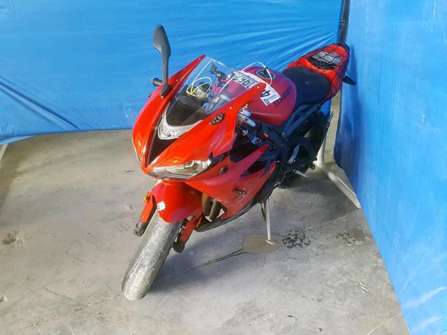 SMTA01YK5EJ614836 - 2014 TRIUMPH MOTORCYCLE DAYTONA 67 RED photo 2