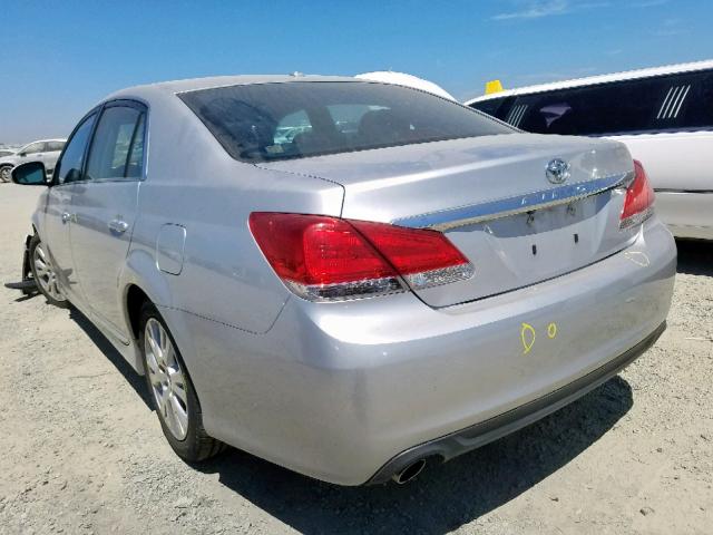 4T1BK3DB9CU450898 - 2012 TOYOTA AVALON BAS SILVER photo 3