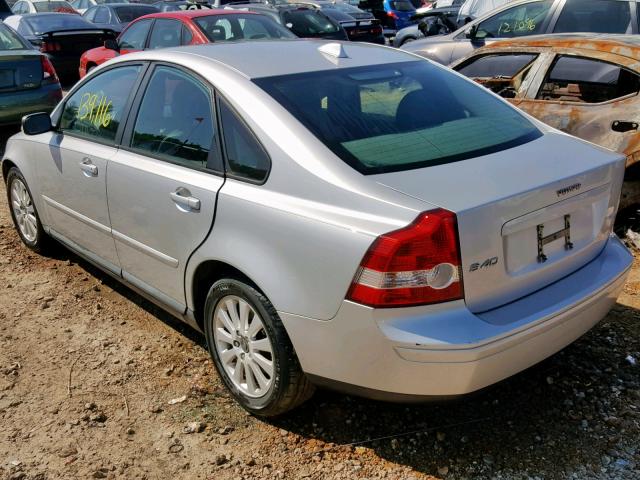 YV1MS382352088549 - 2005 VOLVO S40 2.4I SILVER photo 3