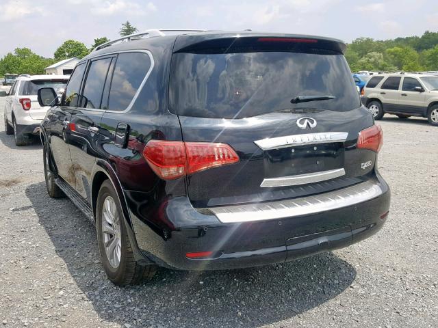 JN8AZ2NE9H9152381 - 2017 INFINITI QX80 BASE BLACK photo 3