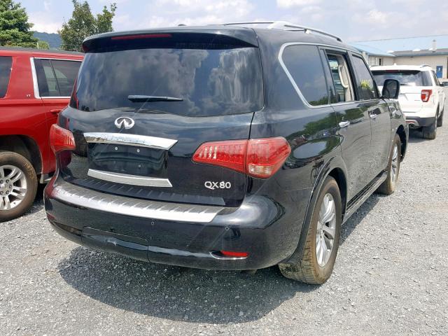 JN8AZ2NE9H9152381 - 2017 INFINITI QX80 BASE BLACK photo 4