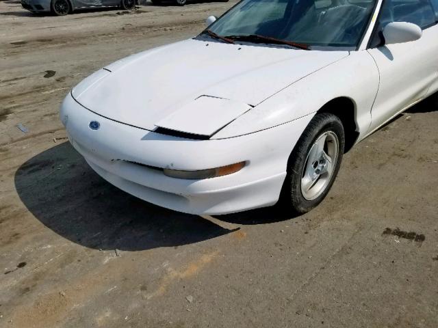 1ZVLT20A3V5134291 - 1997 FORD PROBE WHITE photo 10