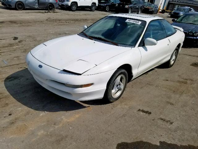 1ZVLT20A3V5134291 - 1997 FORD PROBE WHITE photo 2