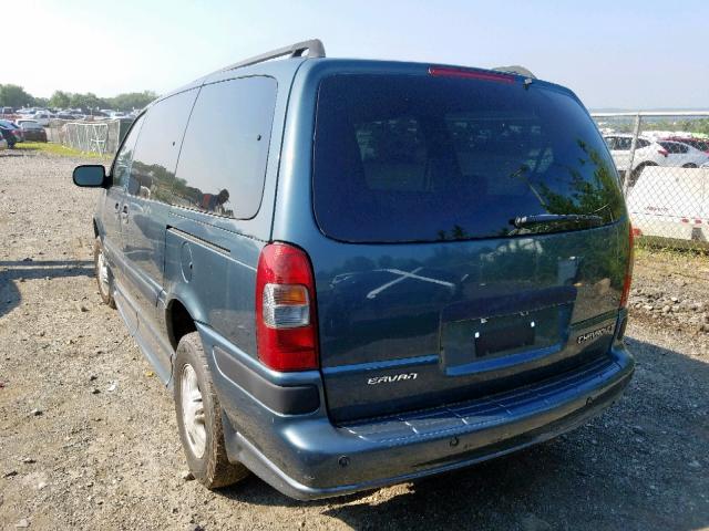 1GBDV13E95D130251 - 2005 CHEVROLET VENTURE IN BLUE photo 3