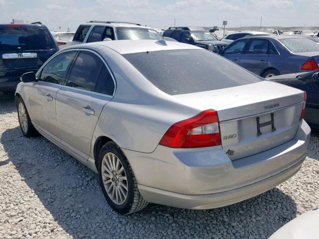 YV1AS982771023282 - 2007 VOLVO S80 3.2 SILVER photo 3