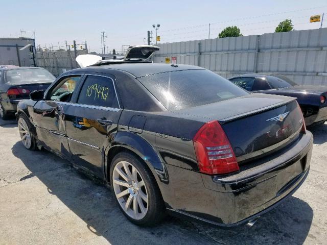 2C3LA73W66H396477 - 2006 CHRYSLER 300C SRT-8 BLACK photo 3