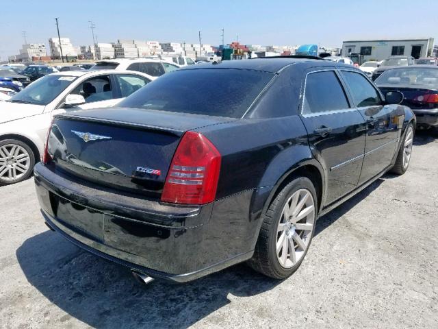 2C3LA73W66H396477 - 2006 CHRYSLER 300C SRT-8 BLACK photo 4