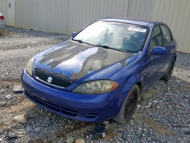 KL5JD66Z18K779075 - 2008 SUZUKI RENO BASE BLUE photo 2