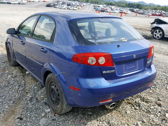 KL5JD66Z18K779075 - 2008 SUZUKI RENO BASE BLUE photo 3