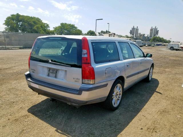 YV1SW59V342431536 - 2004 VOLVO V70 FWD SILVER photo 4