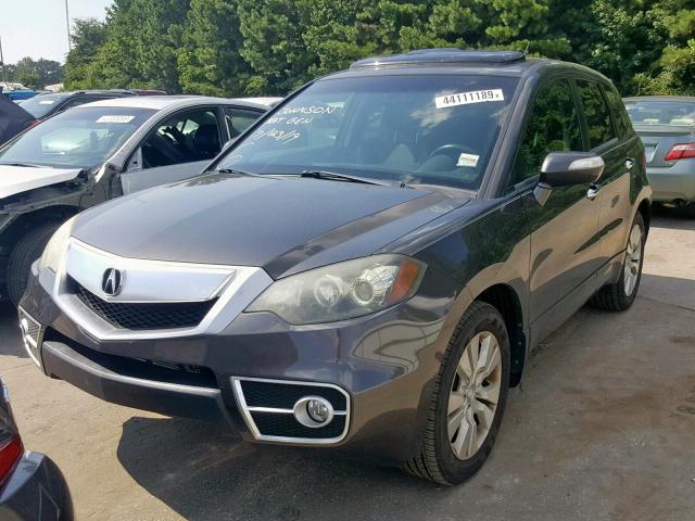 5J8TB2H57AA004868 - 2010 ACURA RDX TECHNO BLACK photo 2