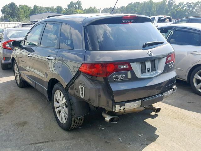 5J8TB2H57AA004868 - 2010 ACURA RDX TECHNO BLACK photo 3