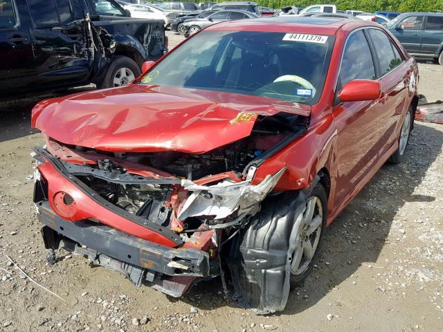 4T1BE46K27U052660 - 2007 TOYOTA CAMRY NEW RED photo 2