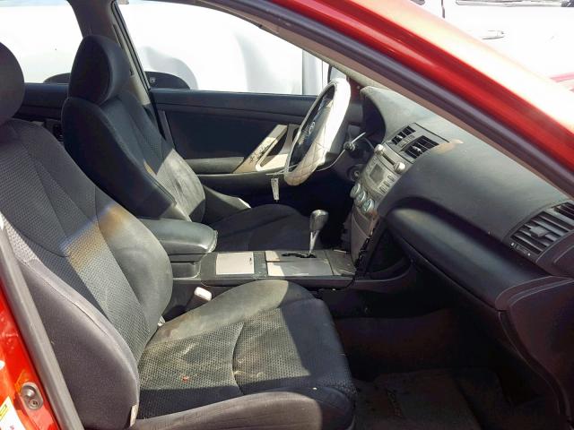 4T1BE46K27U052660 - 2007 TOYOTA CAMRY NEW RED photo 5