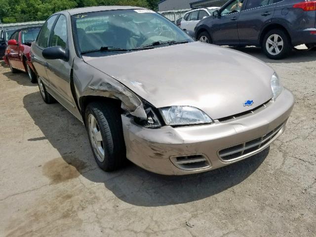 1G1JF52T417387693 - 2001 CHEVROLET CAVALIER L TAN photo 1