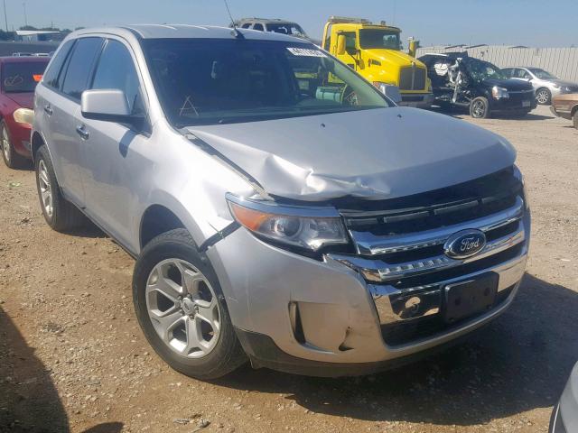 2FMDK3JC1BBA76619 - 2011 FORD EDGE SEL SILVER photo 1