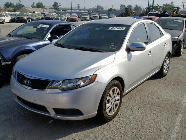 KNAFU4A28C5510607 - 2012 KIA FORTE EX SILVER photo 2