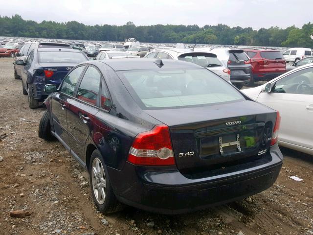 YV1MS382062157764 - 2006 VOLVO S40 2.4I BLACK photo 3